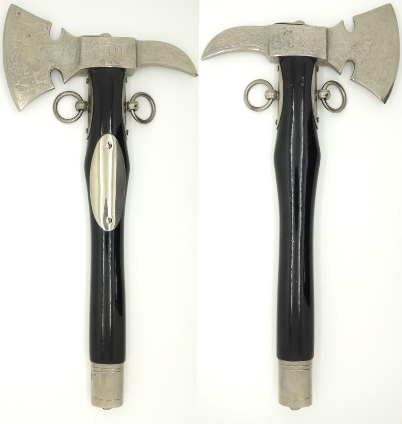Engraved Fireman's Axe by Horster