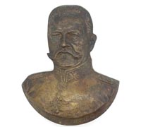 Hindenburg Bronze Plaque