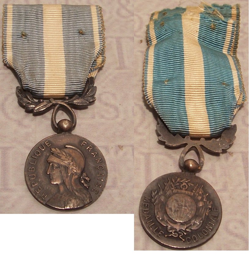 French - Colonial Medal