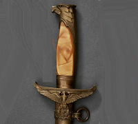 Eastern Territory Gold Government Official Dagger 