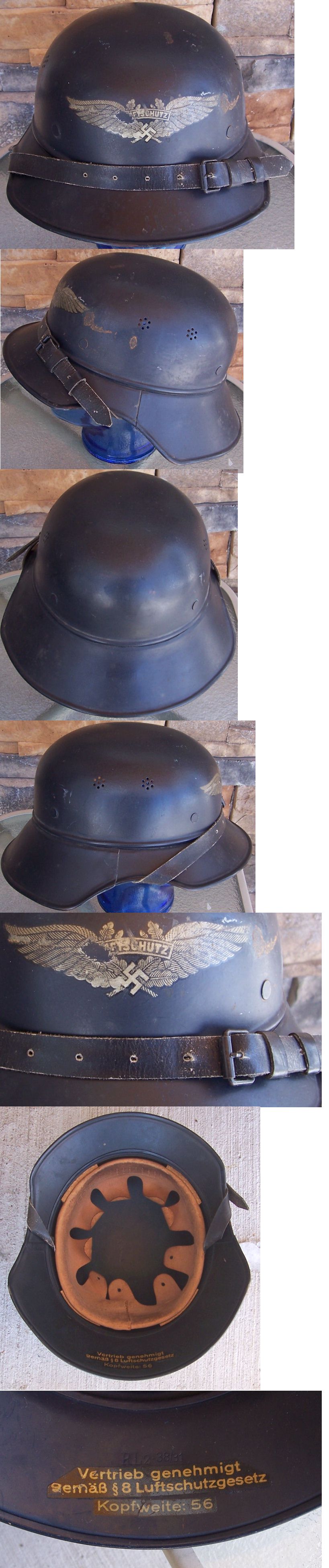 M38 Luftschutz Helmet