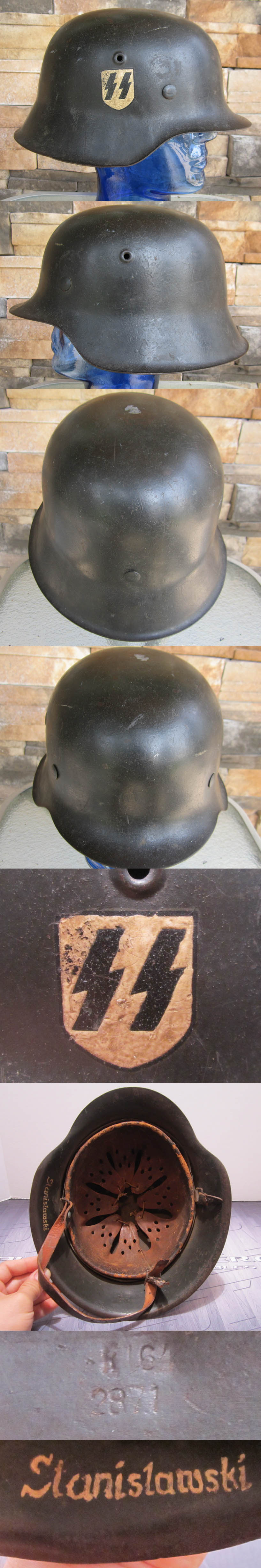 Named M42 SD SS Combat Helmet