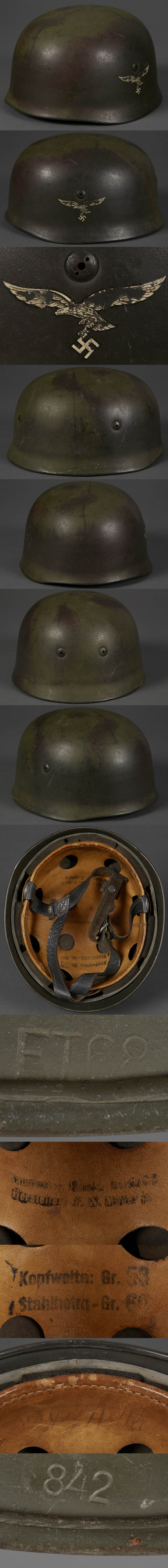 M38 Paratrooper SD Camouflage Helmet