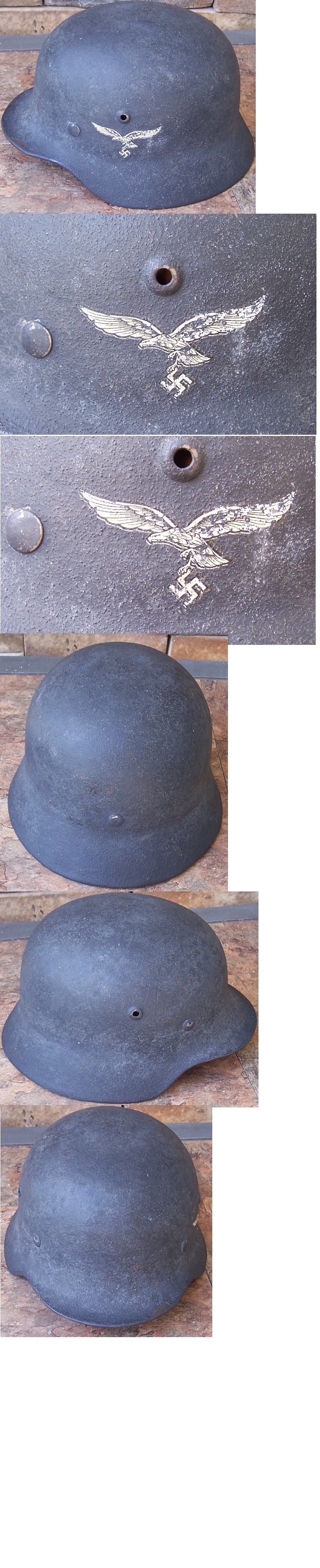 M40 Single Decal Luftwaffe Helmet by ET64