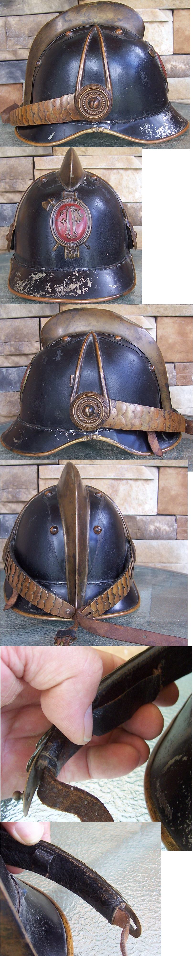 Imperial Austrian Fire Helmet Pickelhaube