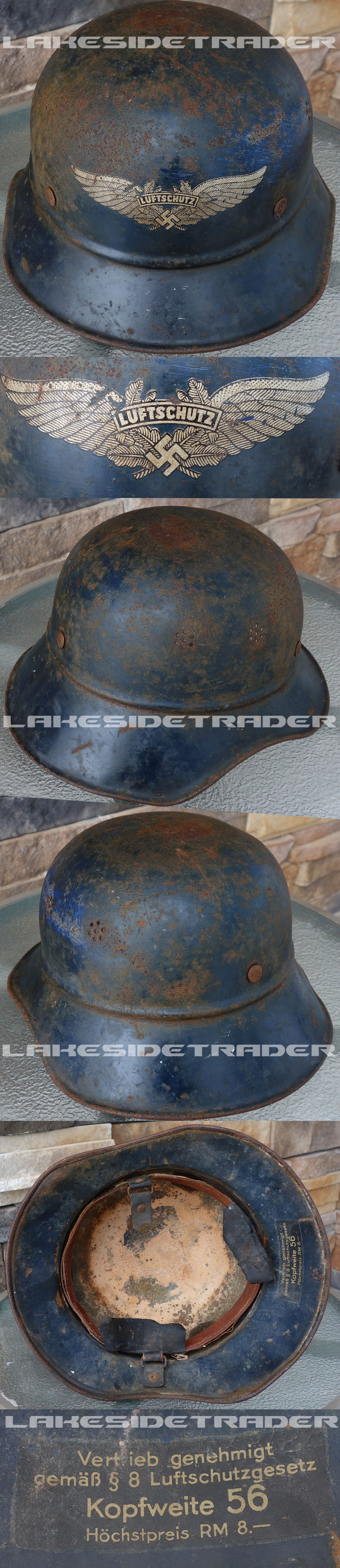 Luftschutz Helmet Shell