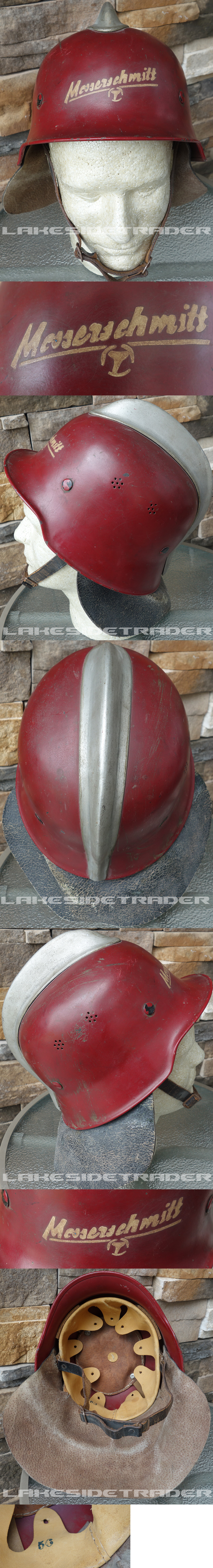Complete Model 1934 Civic Fireman's Helmet