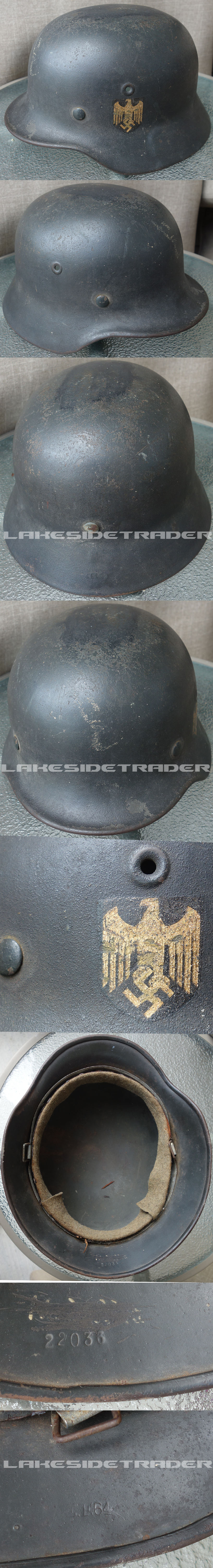 EF64 SD M40 Army Helmet Shell