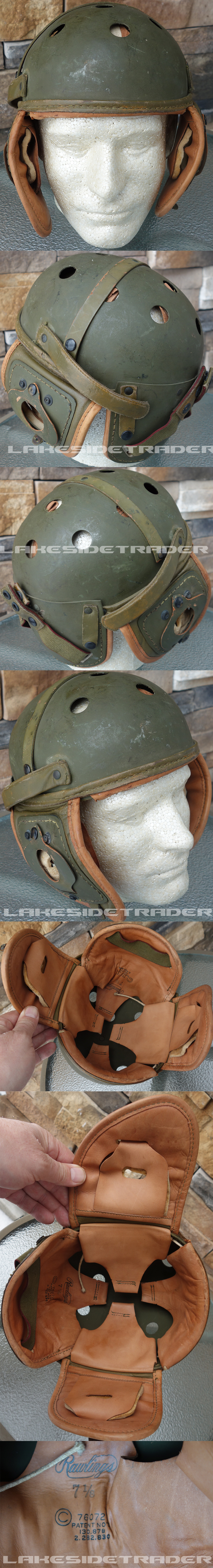 US WWII Tankers Helmet