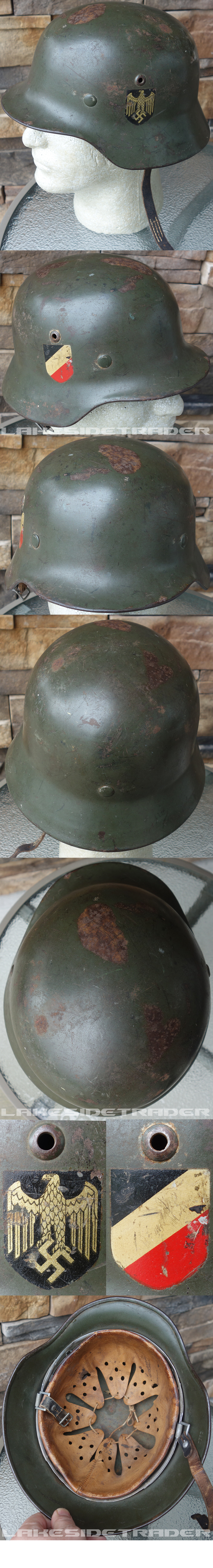 Double Decal M35 Navy Helmet by ET-62