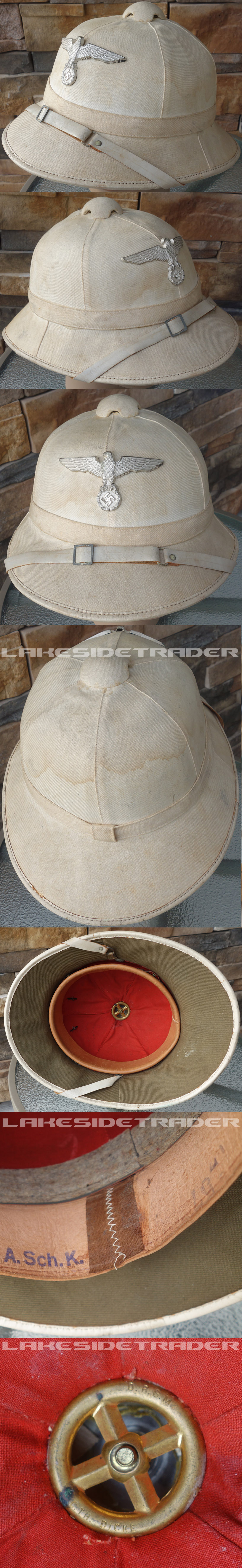 Navy Administration Official’s Pith Helmet