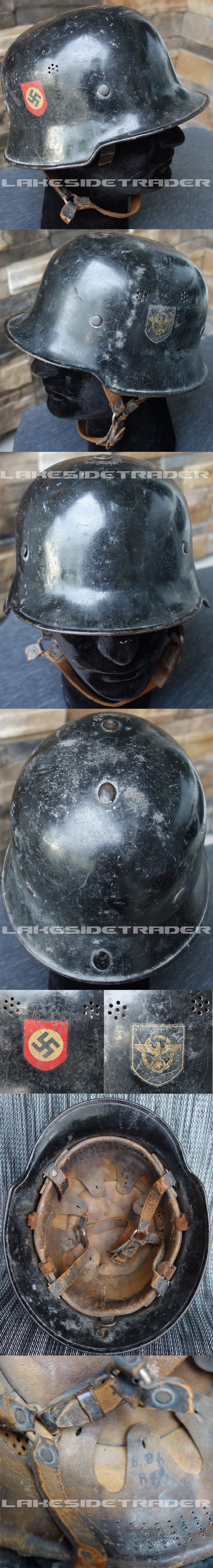 M34 DD Fire Police Helmet