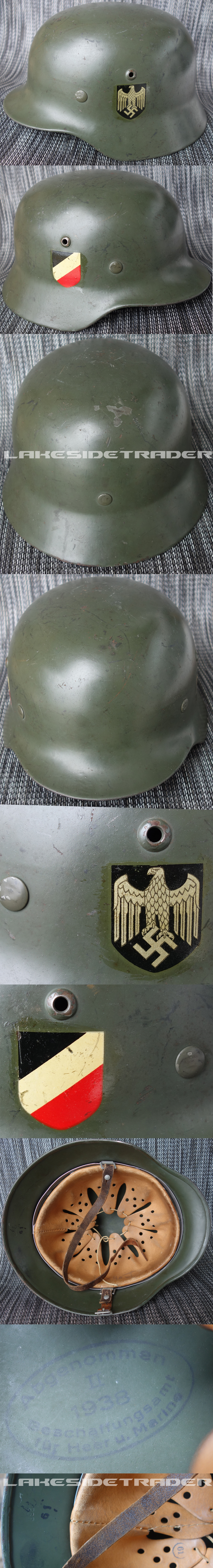 M35 SE68 DD Army Helmet