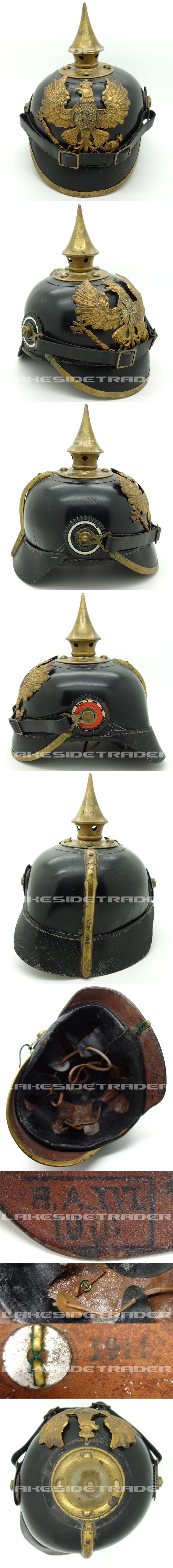 Prussian Infantry Reserve and Landwehr Pickelhaube