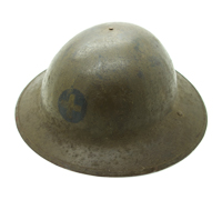 US, WWI - M1917 33rd Infantry Division Doughboy Helmet