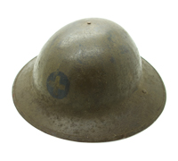 US, WWI - M1917 33rd Infantry Division Doughboy Helmet