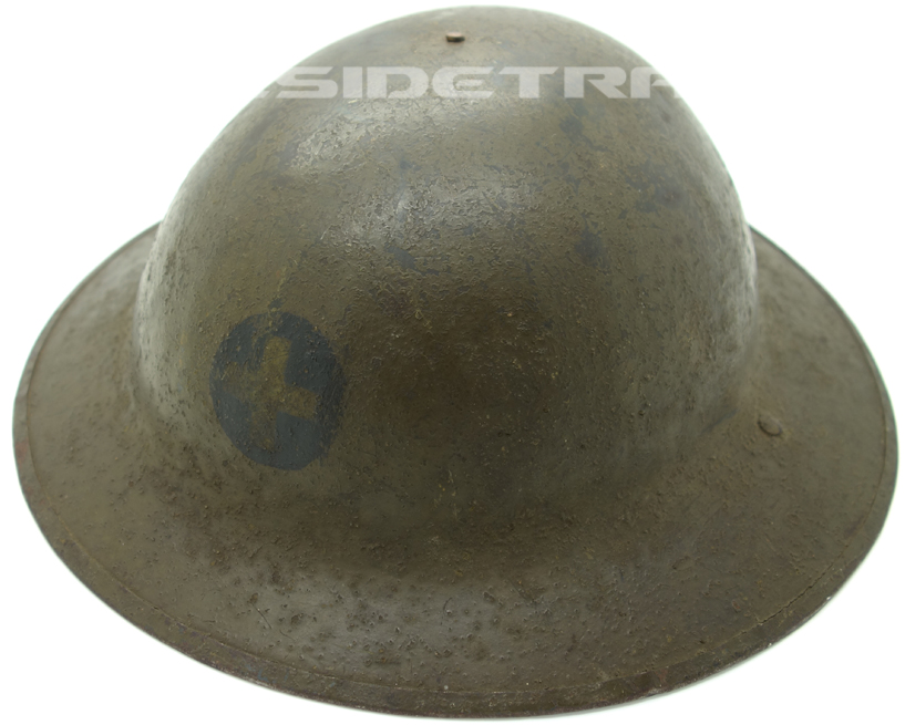 US, WWI - M1917 33rd Infantry Division Doughboy Helmet