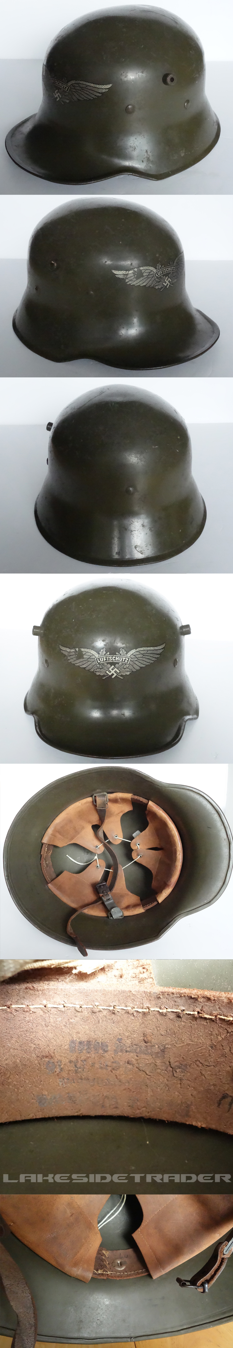 Repurposed M16 Luftshutz Helmet