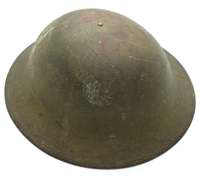 US, WWI - M1917 AEF Brodie Helmet by Edward Budd