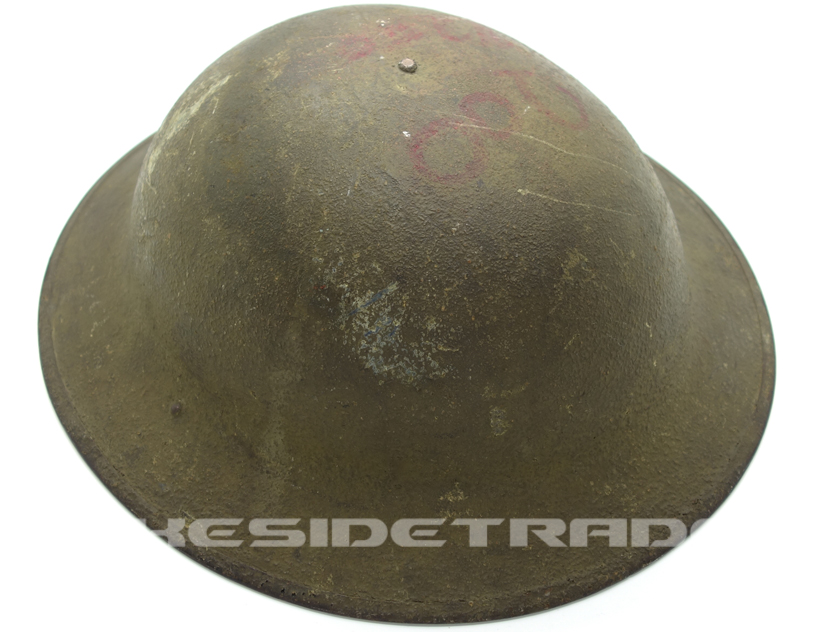 US, WWI - M1917 AEF Brodie Helmet by Edward Budd