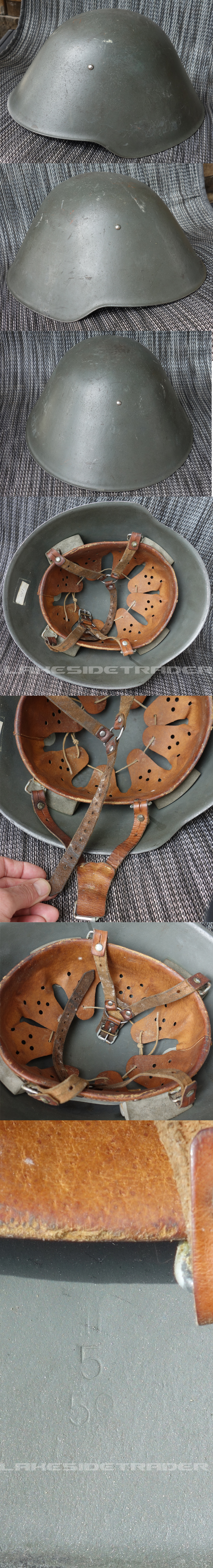 East German M56 Combat Helmet