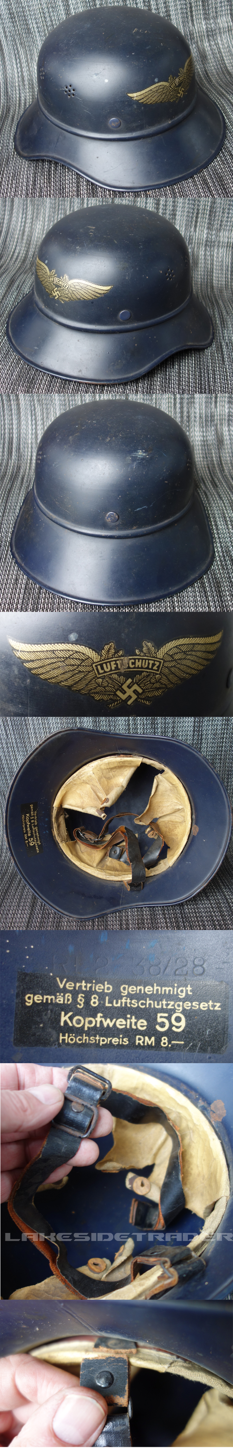 M38 Luftshutz Helmet