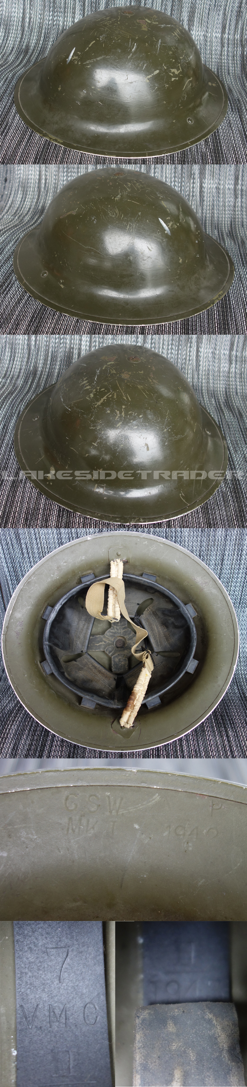 Canadian MKII Combat Helmet