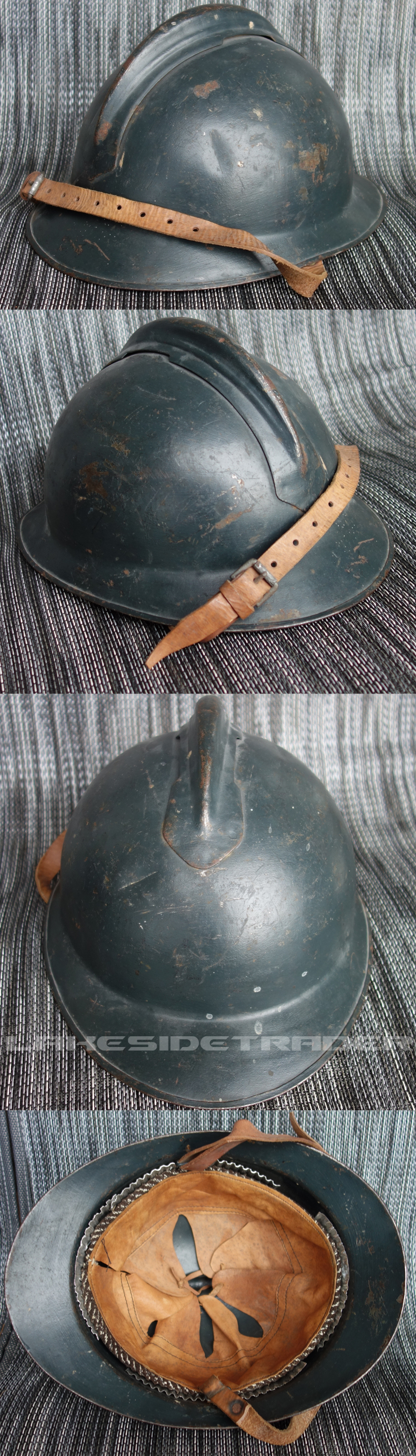 WW1 Italian Adrian Pattern Steel Combat Helmet