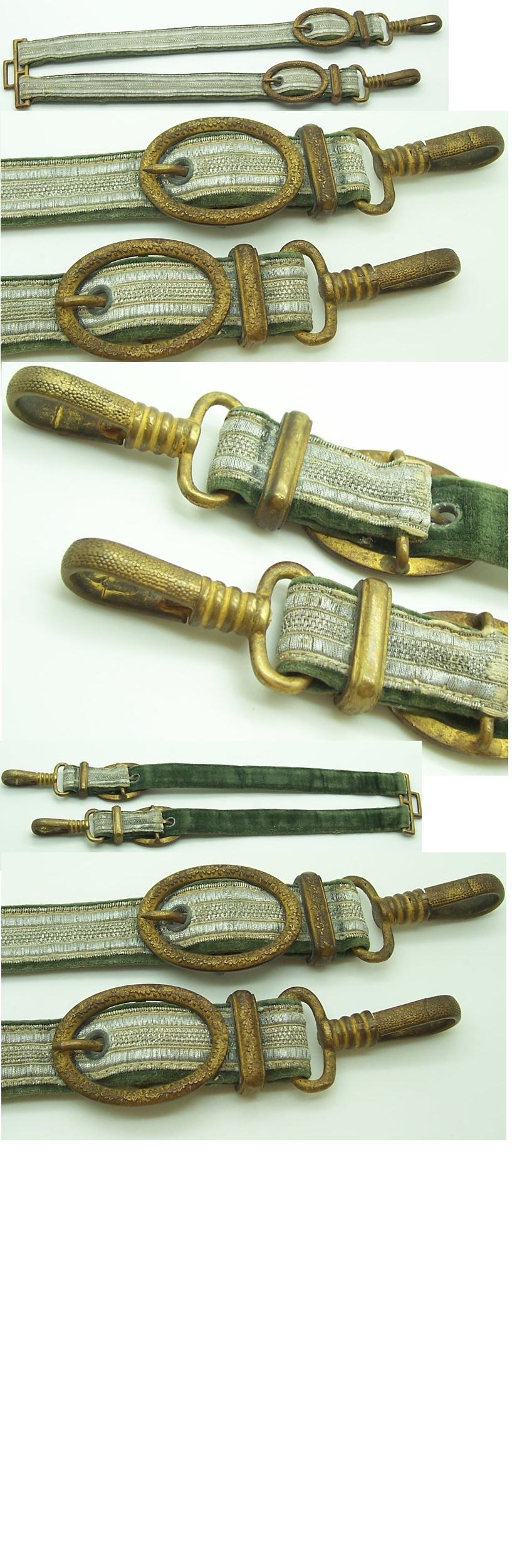 Rare Early Army General's hangers in tombak