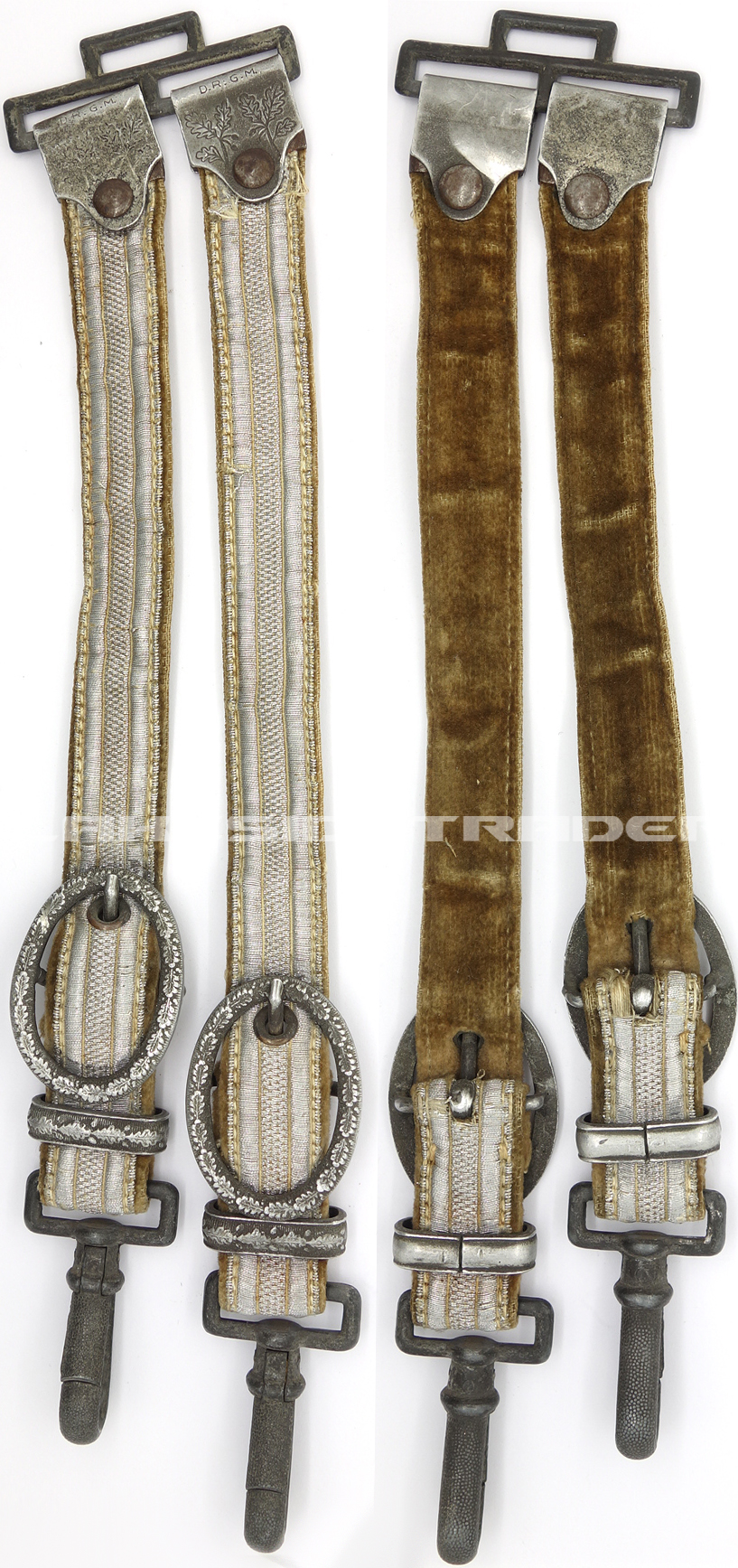 Army Hangers with Brown Backing