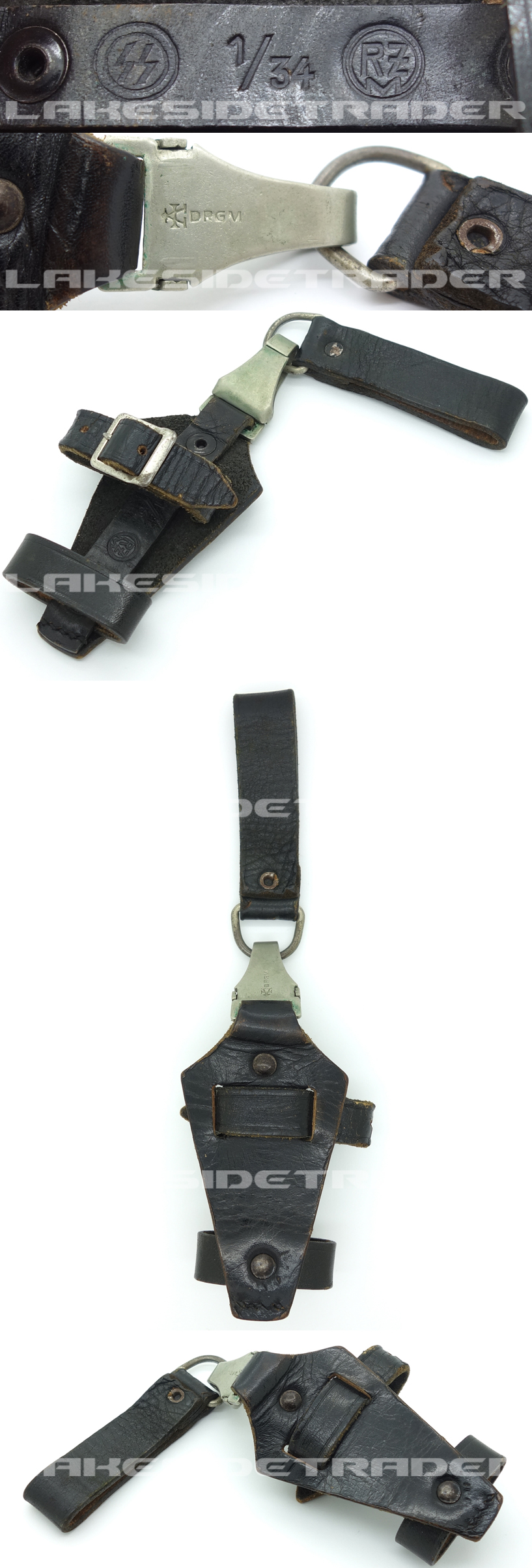 SS Vertical Dagger Hanger by SS 1/34 RZM w Loop