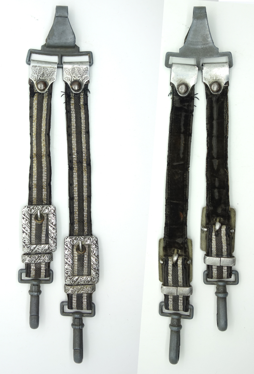 Metal Tabed  Luftwaffe Dagger Hangers