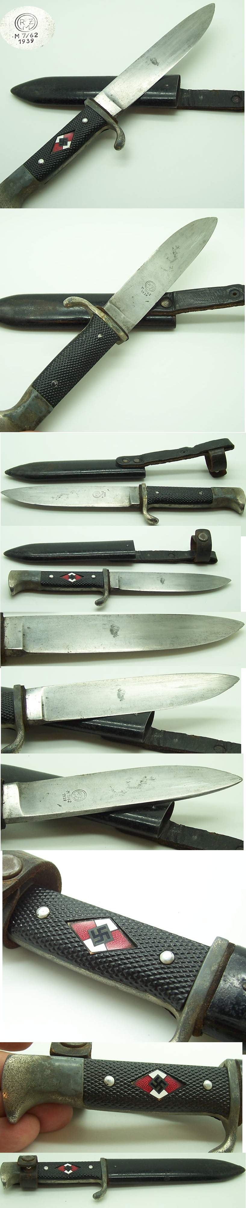 RZM M7/62 Hitler Youth Dagger