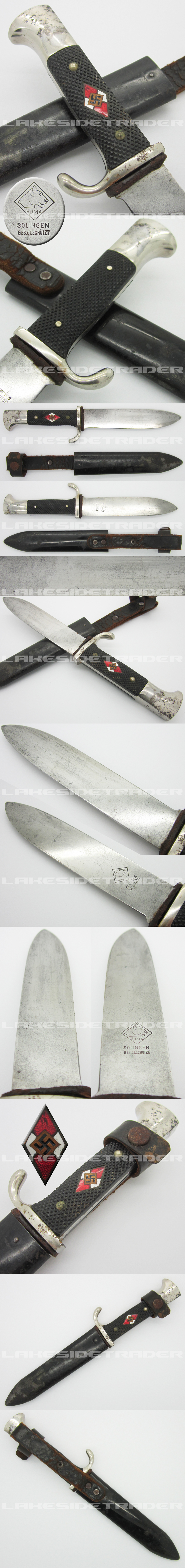 Early Hitler Youth Knife by Puma