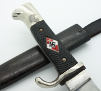 Transitional Hitler Youth Knife by P. Lungstrass