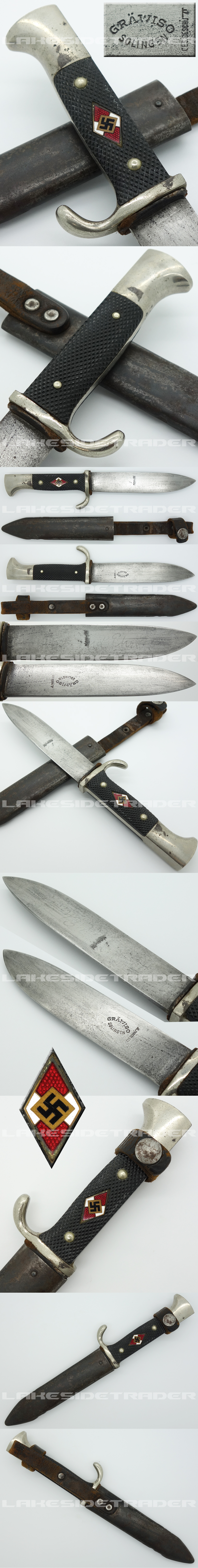 Early Hitler Youth Dagger by Grawiso