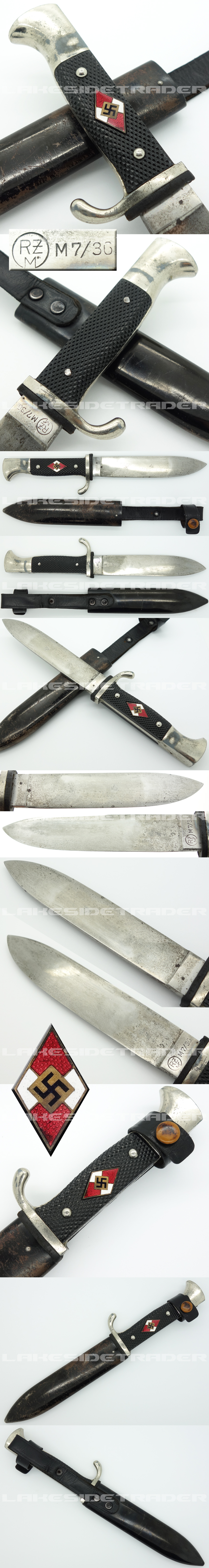 Hitler Youth Knife by RZM M7/36