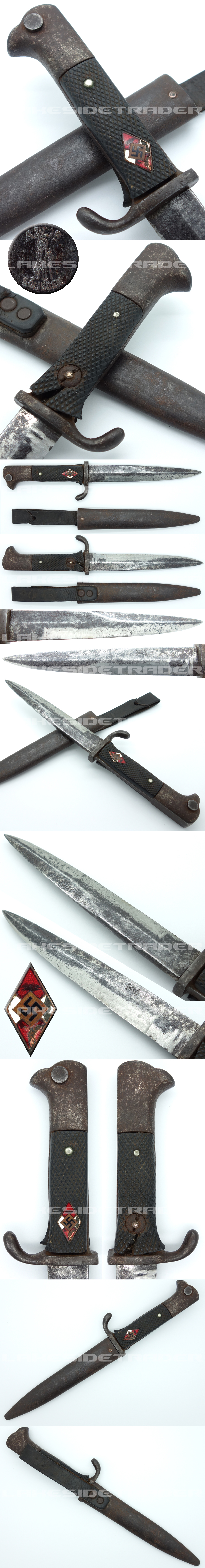 Earliest Hitler Youth Knife by A.W.Jr