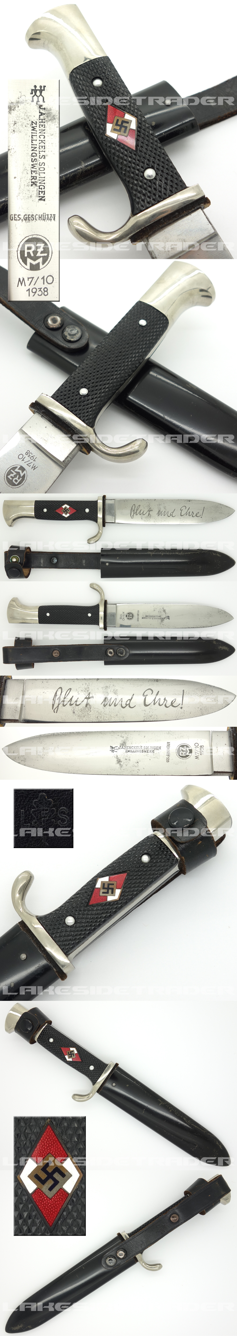 Minty – Transitional HJ Dagger by J.A. Henckels 1938