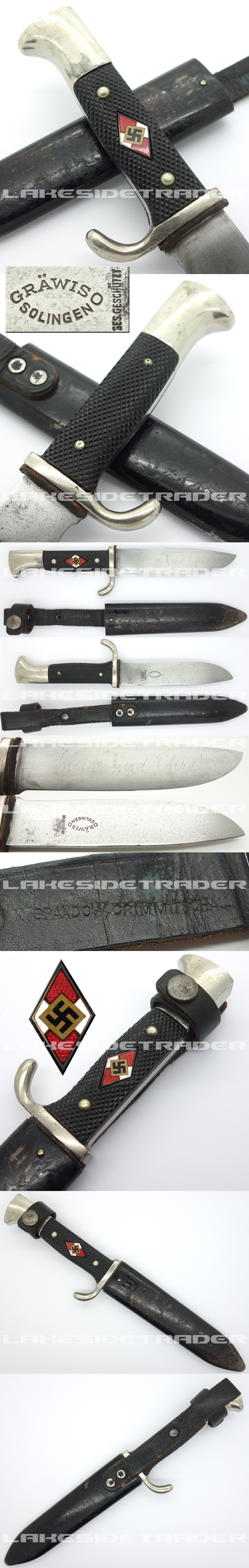 Early Hitler Youth Knife by Grawiso
