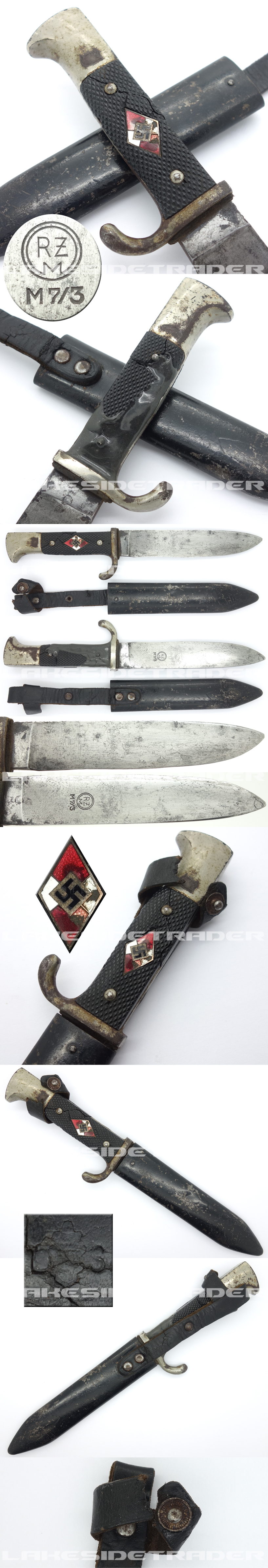 Hitler Youth Knife by RZM M7/3