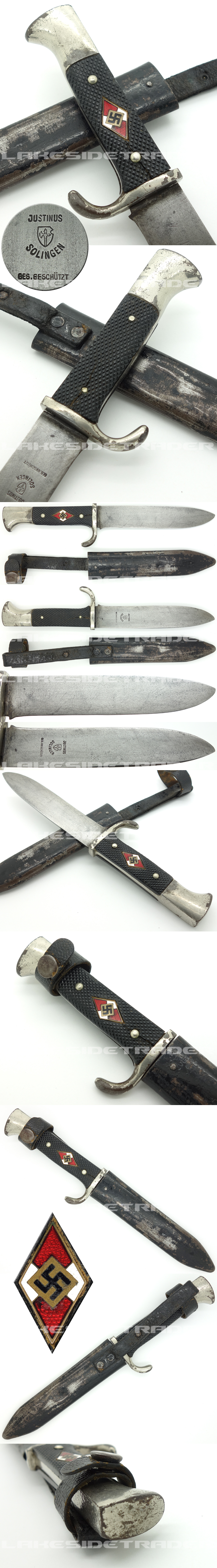 Early Hitler Youth Knife by Justinuswerk