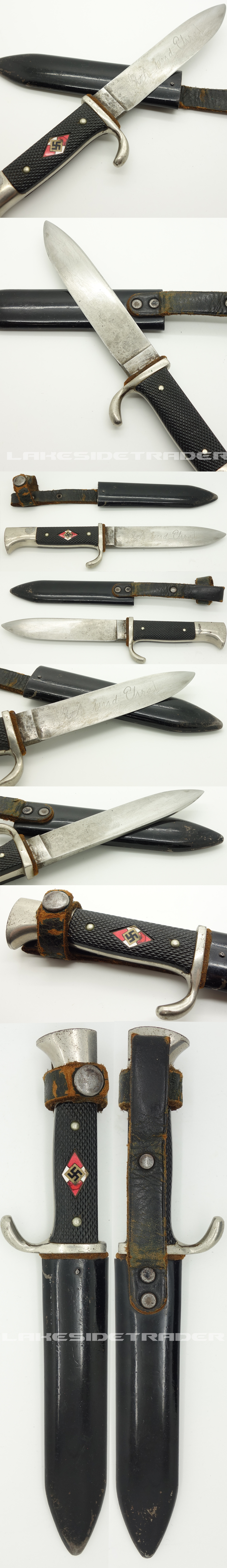 Transitional Hitler Youth Knife