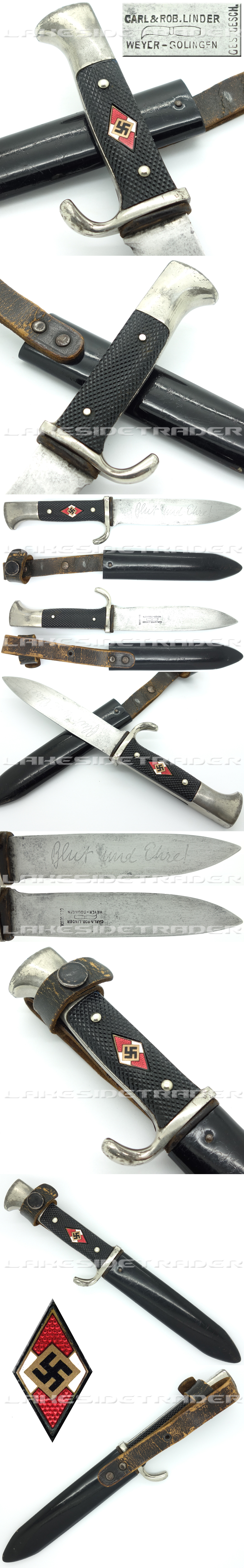 Early Hitler Youth Knife by Carl & Rob Linder
