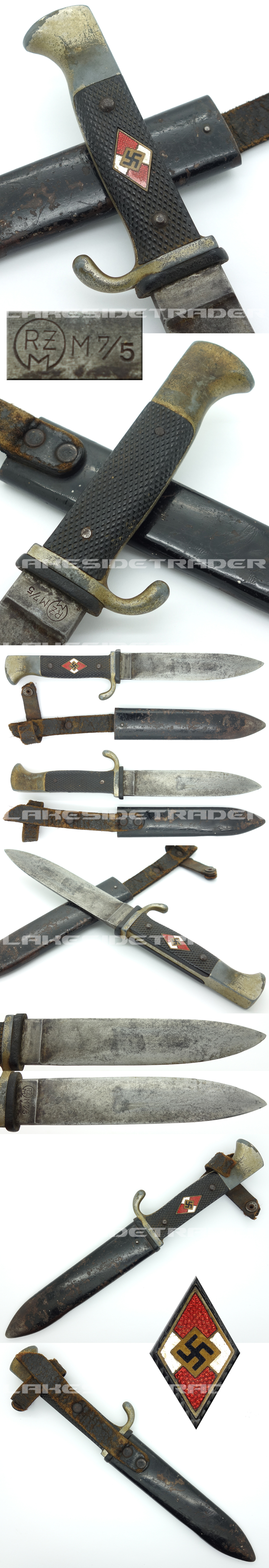 Hitler Youth Knife by RZM M7/5
