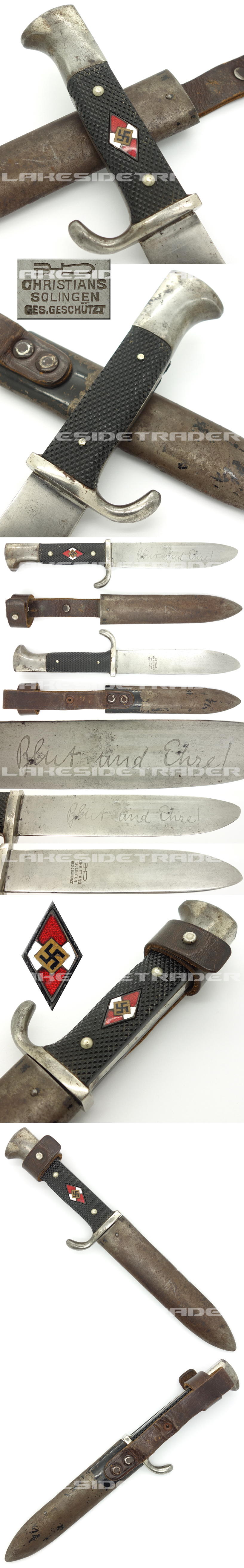 Early Hitler Youth Knife by Christianswerk