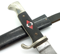 Transitional Hitler Youth Knife by H. & F. Lauterjung