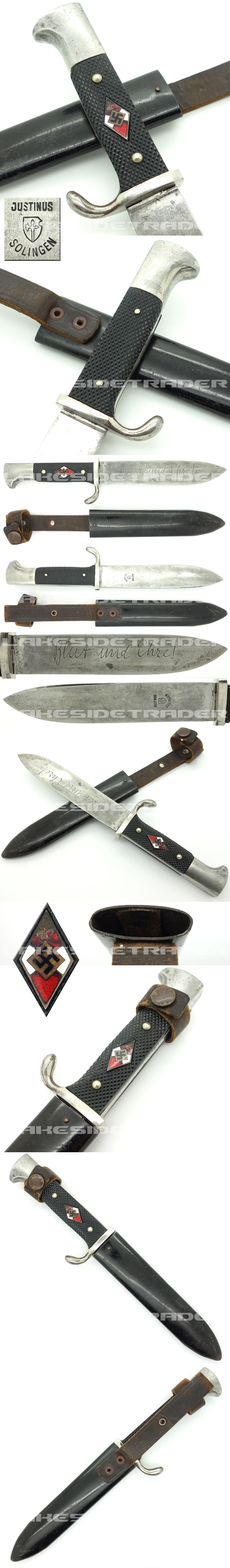 Earliest Hitler Youth Knife by Justinuswerk