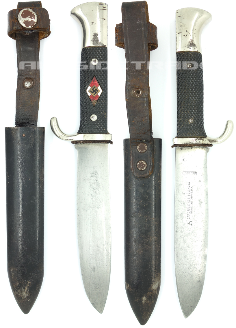 Early Hitler Youth Knife by Carl Wüsthof