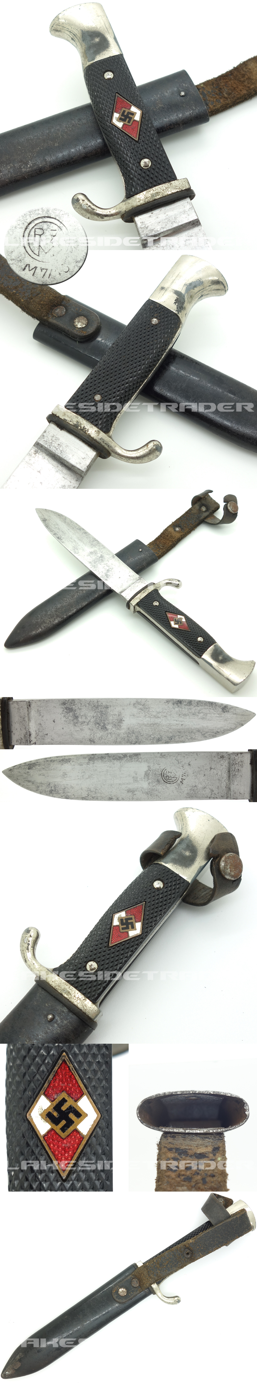 Hitler Youth Knife by RZM M7/13